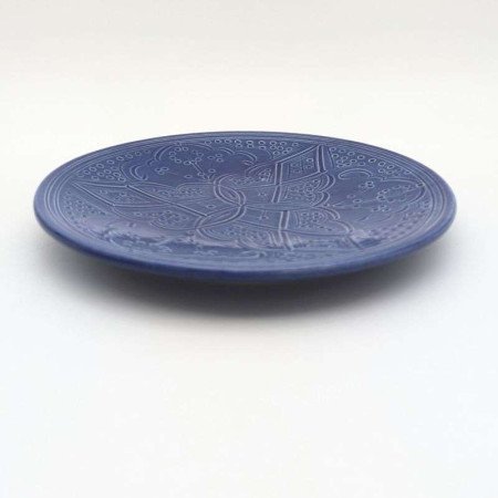 Assiett Ø21cm -Grave Blå