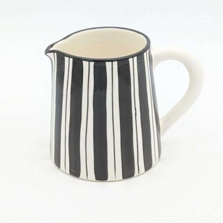 Kanna 12cm-Randig Svart lin Kanna 12cm-Randig Svart lin