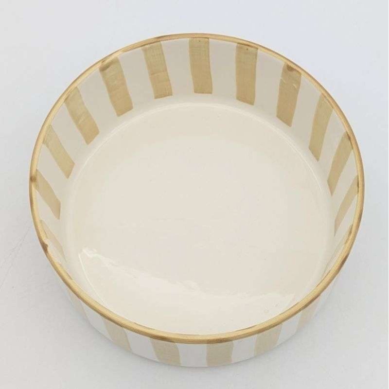 Rund djup skål Sand-Ø12,15,18,26cm