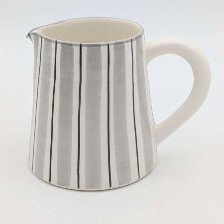 Kanna 12cm-Randig Grå lin