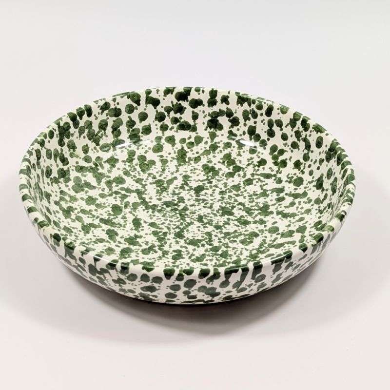 Keramikfat Grönprickig