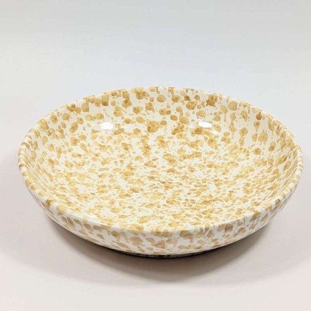 Keramikfat Nougatprickig