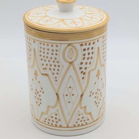 Keramikburk  Solgul -Stor