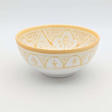 Keramikskål i Solgul -12,15,20cm Keramikskål i Solgul -12,15,20cm