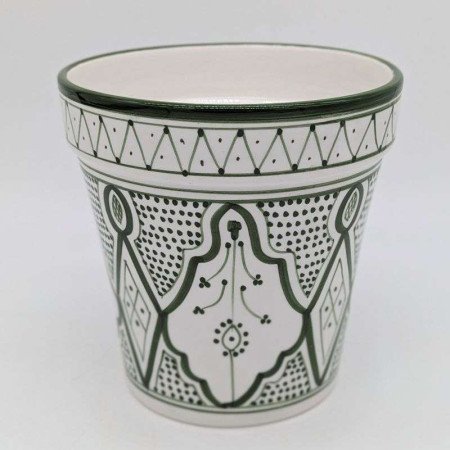 Keramik kruka stor Ø22 cm -Klassisk Grön Keramik kruka stor Ø22 cm -Klassisk Grön