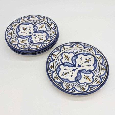 Keramik Assiett -Blåvit Ø22cm