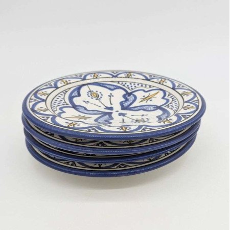 Keramik Assiett -Blåvit Ø22cm