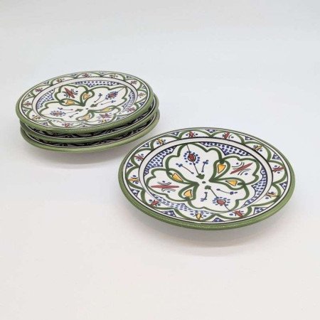 Assiett Ø22cm -Multigrön