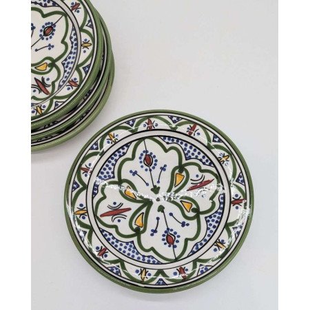 Assiett Ø22cm -Multigrön