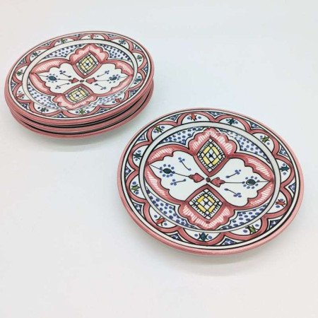 Keramik Assiett -Hallonrosa Ø22cm