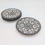 Assiett Ø22cm -svart&vit Assiett Ø22cm -svart&vit