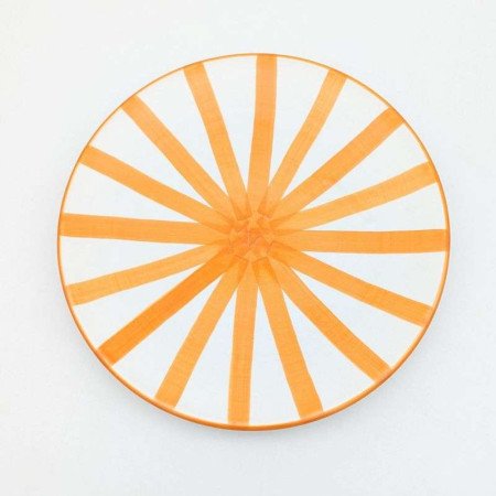 Keramik Tallrik Orange -Ø27cm