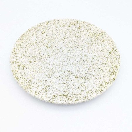Keramik tallrikar Prickig Grön Ø27cm