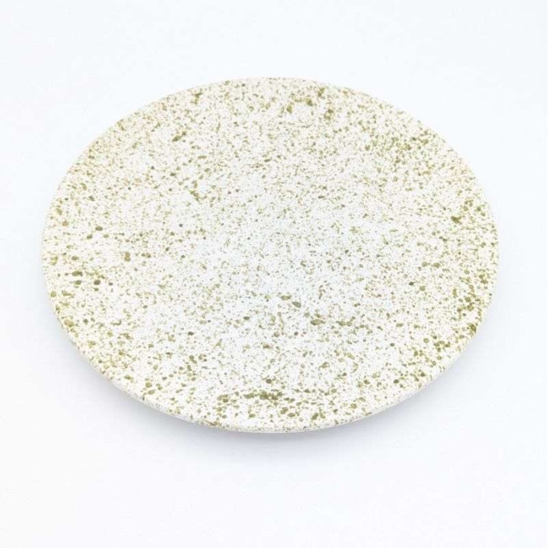 Keramik tallrikar Prickig Grön Ø27cm