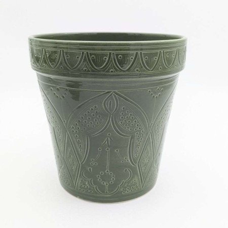 Kruka Grave -Grön 13,16,22cm Kruka Grave -Grön 13,16,22cm