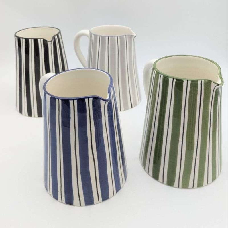 Kanna -Randig Grön lin