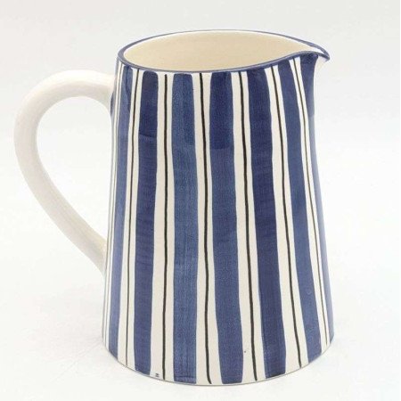 Kanna -Randig Blå lin