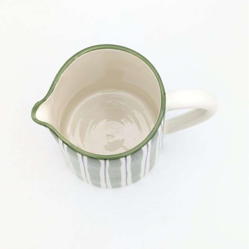 Kanna -Randig Grön lin