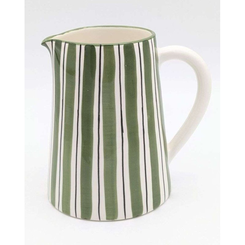 Kanna -Randig Grön lin