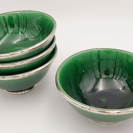 Silverkant skål Silverkant skål