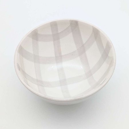Keramik Skål nät LjusGrå -Ø16cm Keramik Skål nät LjusGrå -Ø16cm