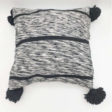 kuddfodral -Randig svart