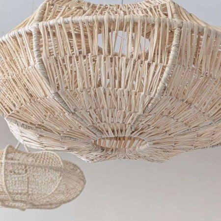 Taklampa i raffia Ø45 cm Taklampa i raffia Ø45 cm