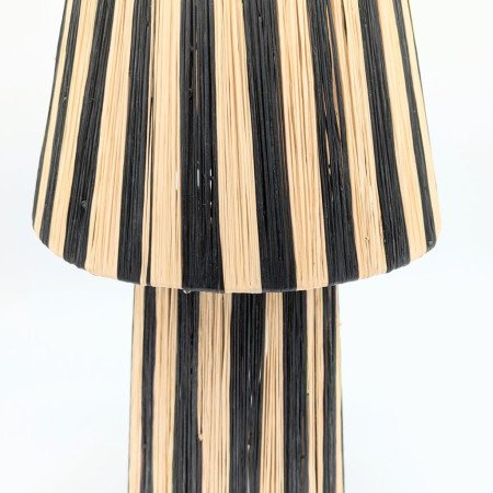 Bordslampa Randig Svart Bordslampa Randig Svart