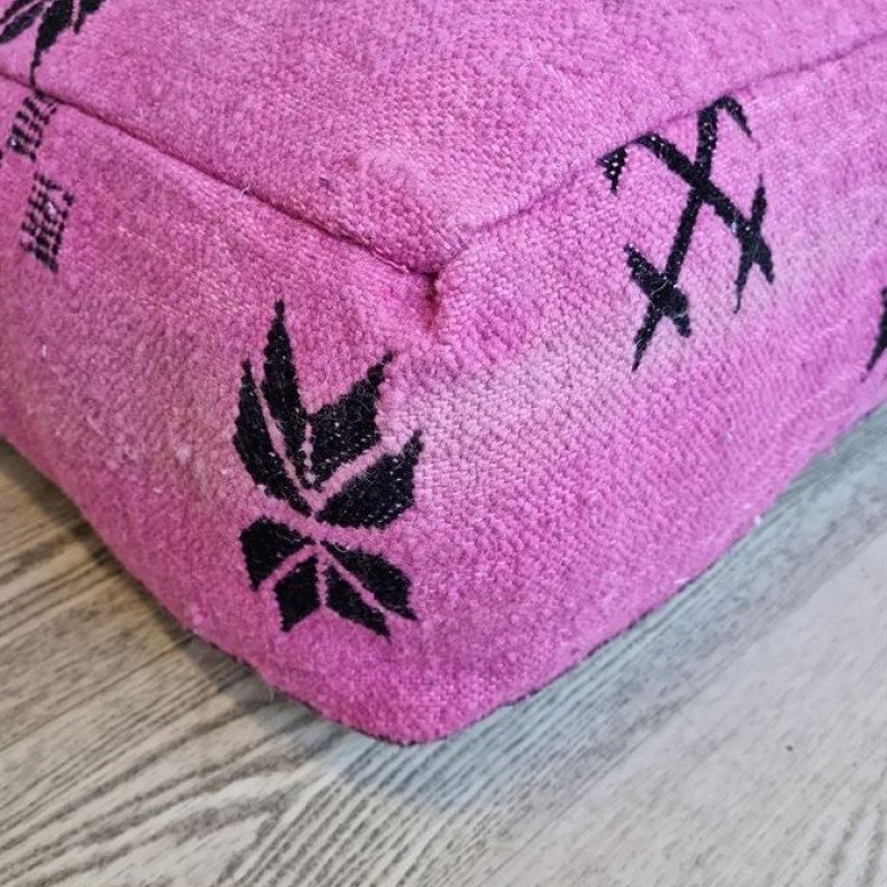 Sittpuff - Marockansk Azilal Rosa Sittpuff - Marockansk Azilal Rosa