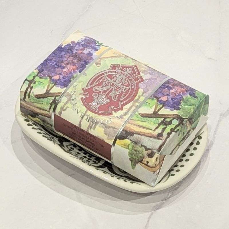 Toscansk Handgjord Tvål -Druvor 200g