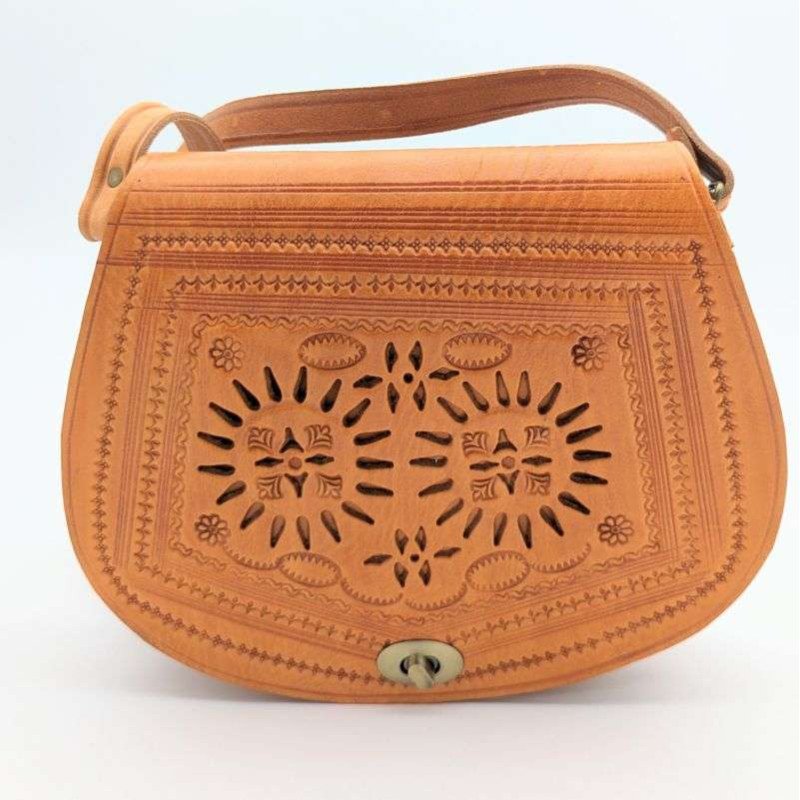 Skinnväska Kamel -Orange 