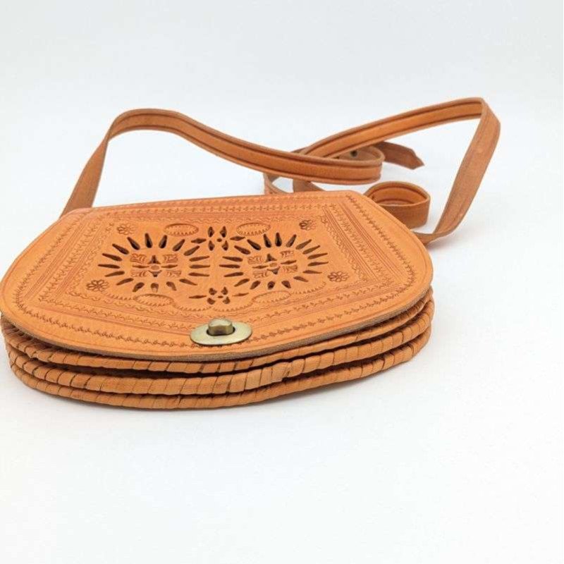 Skinnväska Kamel -Orange 